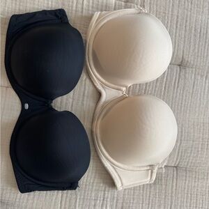 Wacoal & CK Strapless Bras 32D